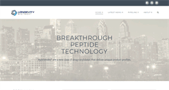 Desktop Screenshot of longevitybiotech.com